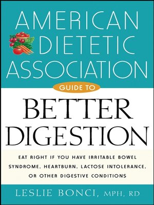 cover image of American Dietetic Association Guide to Better Digestion
